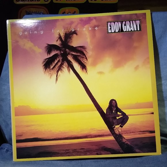 Eddy Grant Going For Broke 1984 Vinyl record - Picture 1 of 4